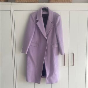 Zara Lavender Trench Coat